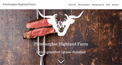 Desktop Screenshot of pittsburgherhighlandfarm.com