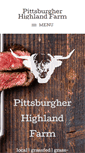 Mobile Screenshot of pittsburgherhighlandfarm.com